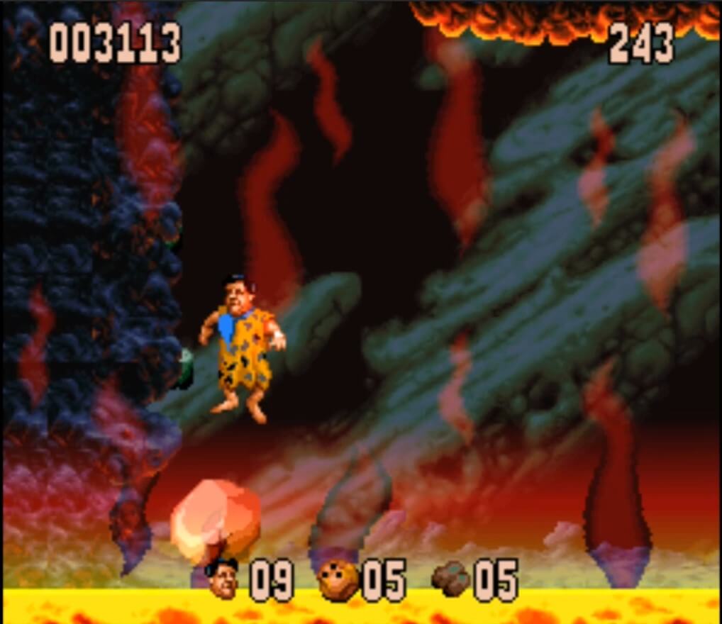 Flintstones, The - геймплей игры Super Nintendo\Famicom